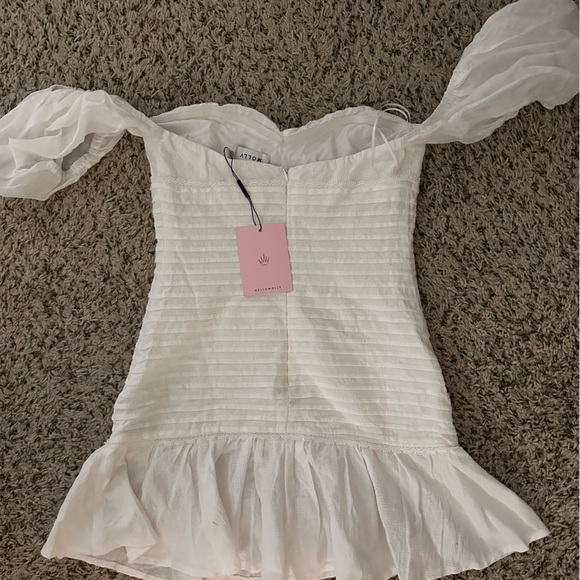 ☁️NWT HELLO MOLLY | St Cloud Mini Dress US 4 AU 8☁️ - Picture 3 of 5